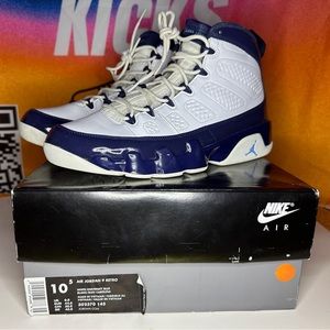 Jordan 9 Retro 2019 UNC Size 10.5M Pre-loved